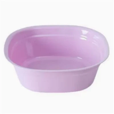 Baċir tal-ħasil tal-plastik abjad